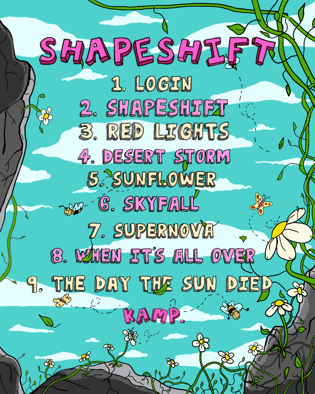 ss tracklist