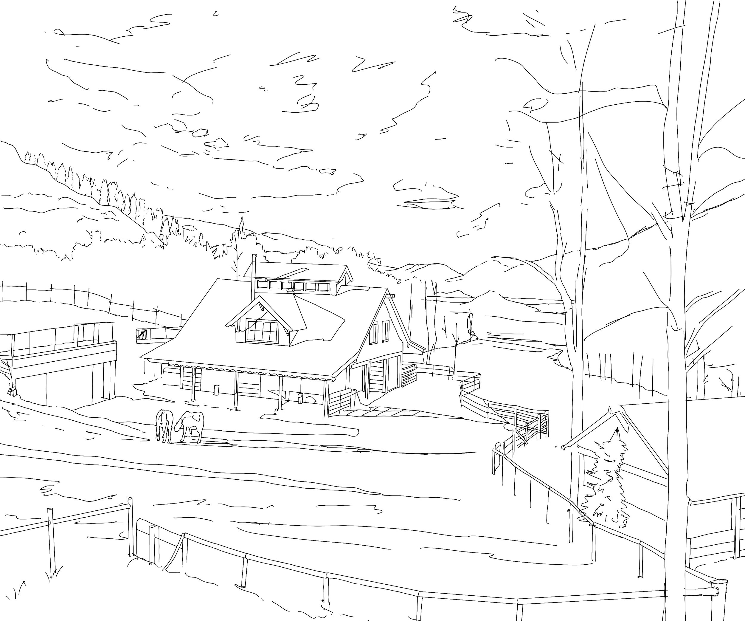 painting sketch