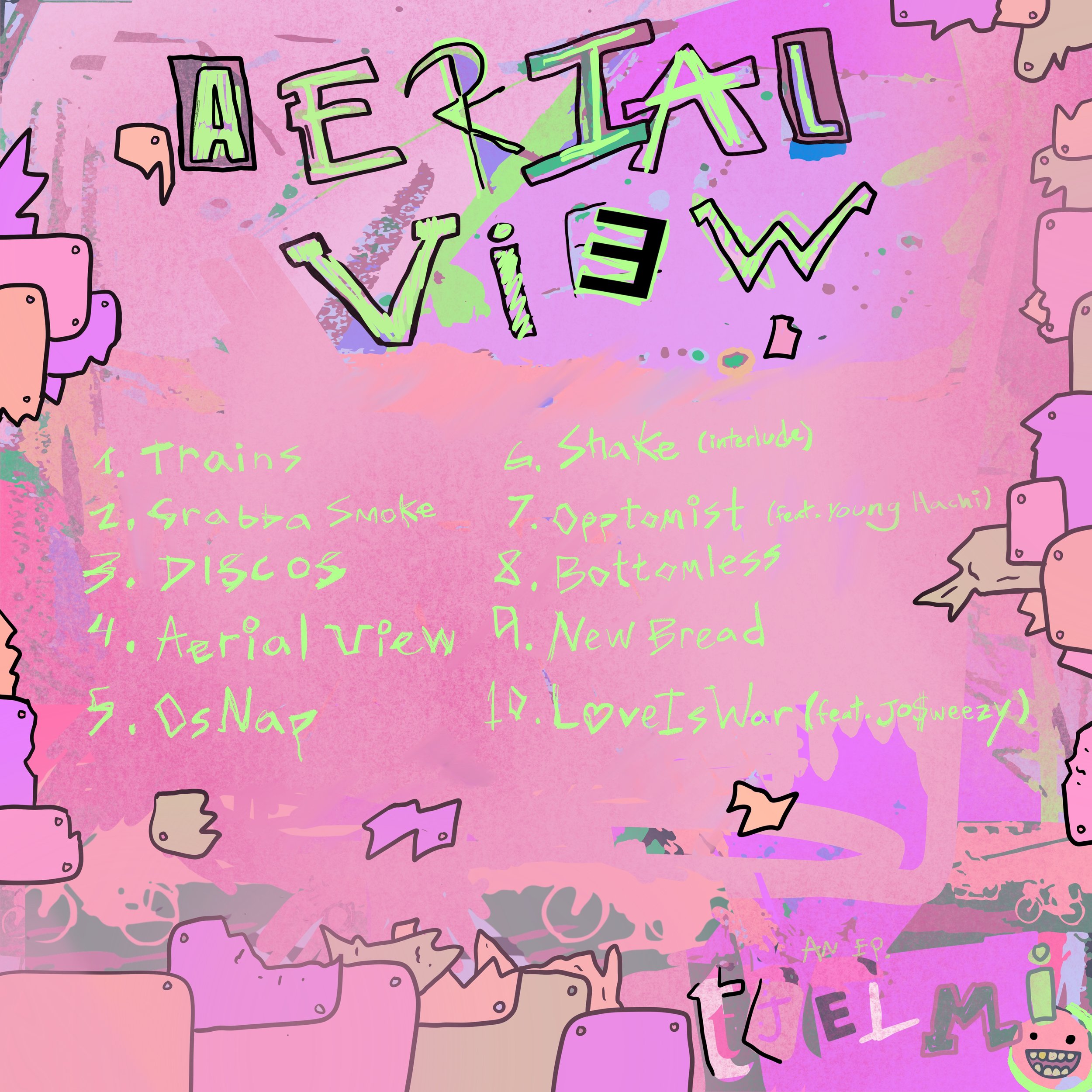 aerial view track list